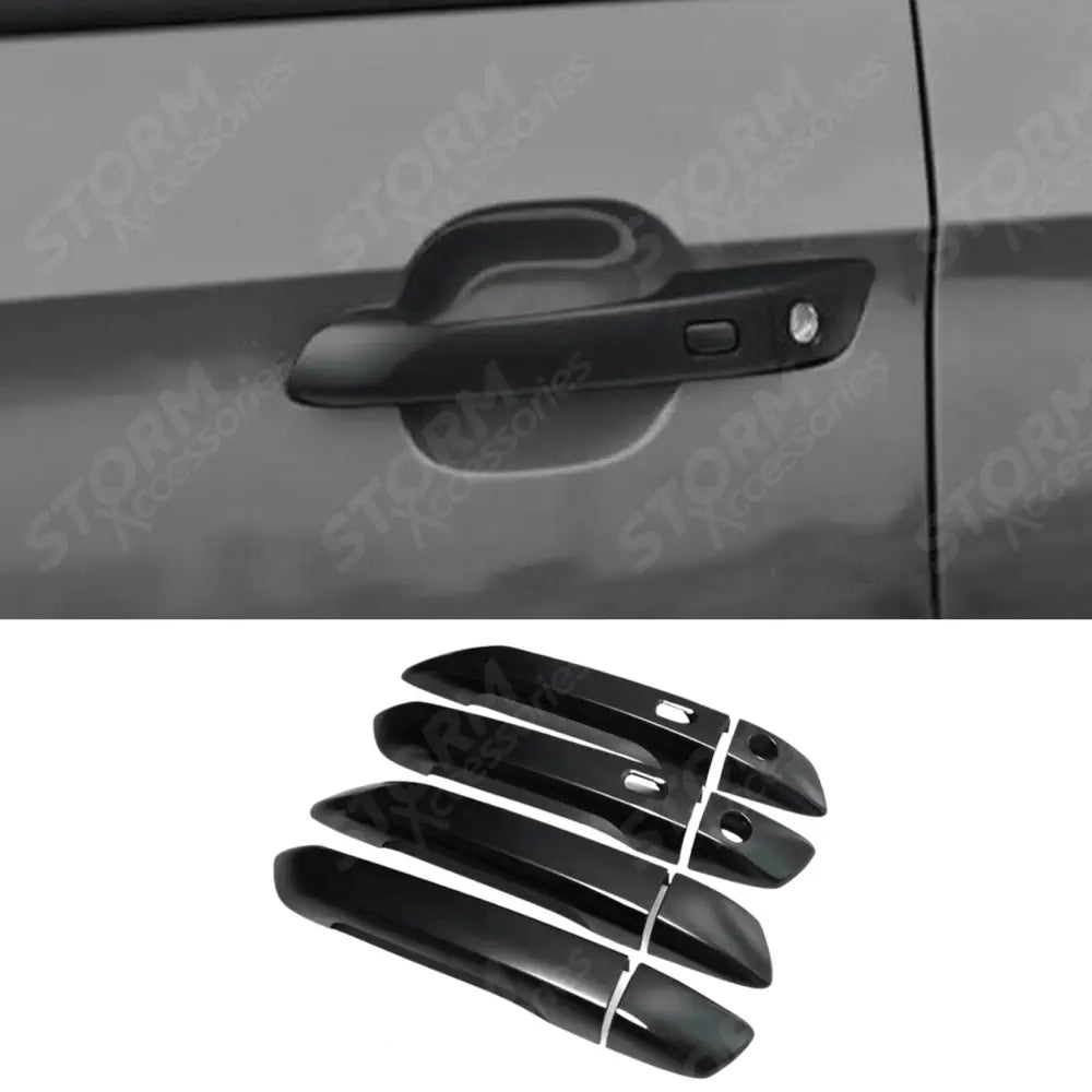Stx Door Handle Covers Set In Black For Isuzu D-max 2021 - 2024