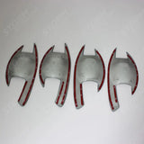 Stx Door Handle Inserts Black Set Of 4 For Mitsubishi L200 Series 6 2019 On