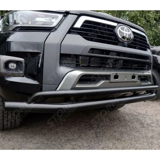 Stx Double Deck City Bar Spoiler Bar Black For Toyota Hilux Mk8 2016-2026