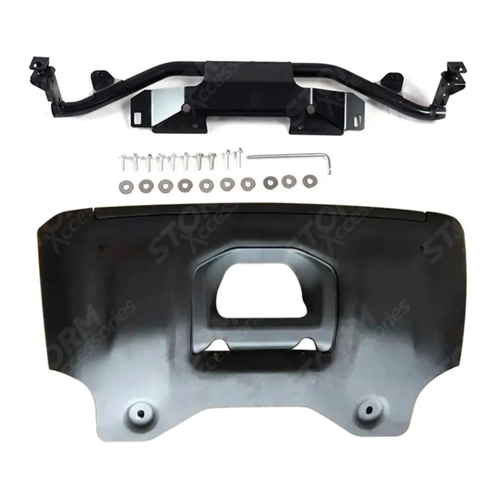 STX Fit Sump Guard Skid Plate In Black For Land Rover Defender L663 90 & 110 2020 On