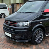 Stx Front Splitter Spoiler For Vw Transporter T5 2003-2009