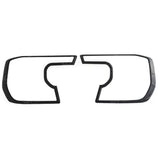 Stx Head Light Covers In Matt Black Pair For Ford Ranger T9 XLT 2023 On