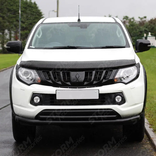 Stx Head Light Guards Black Pair For Mitsubishi L200 Series 5 2015 On