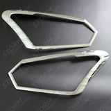 Stx Head Light Guards In Chrome Pair For Isuzu D-max 2016-2018