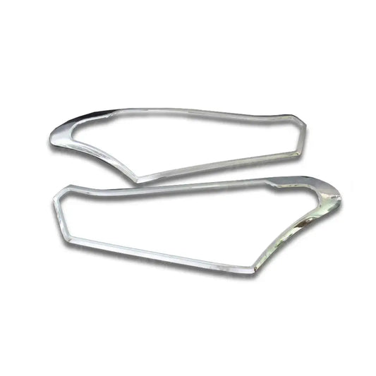 Stx Head Light Guards In Chrome Pair For Isuzu D-max 2018-2021