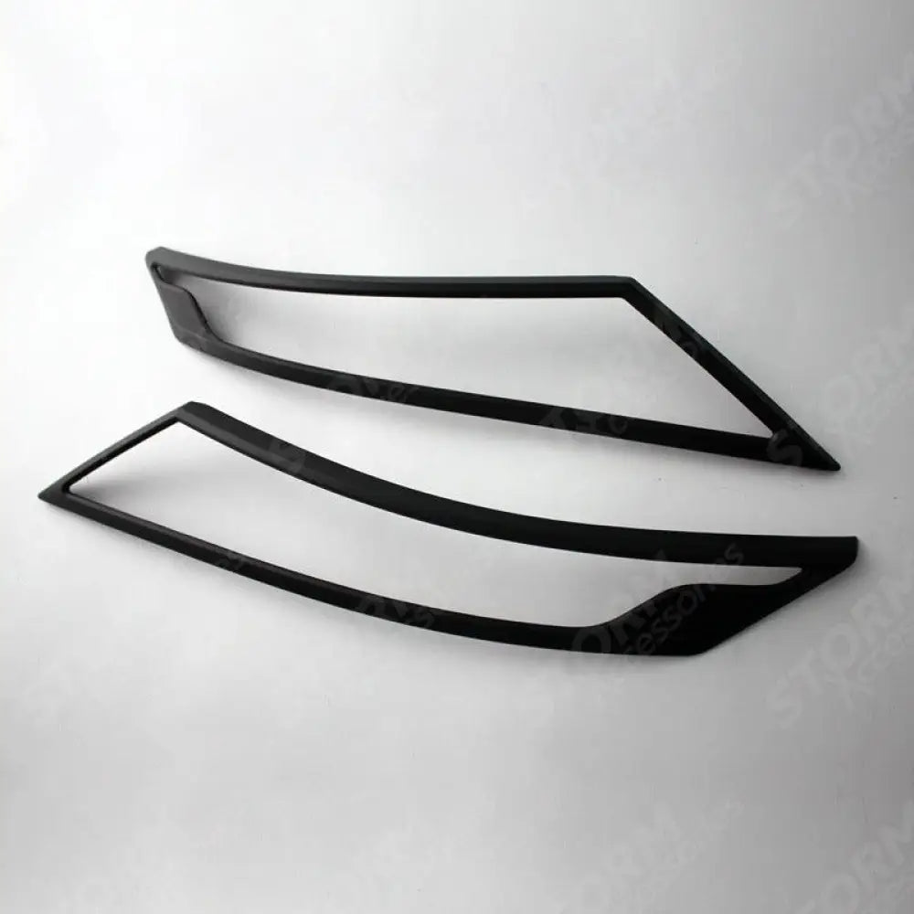 Stx Headlight Guards Covers Pair Black For Mitsubishi L200 Series 6 2019 On