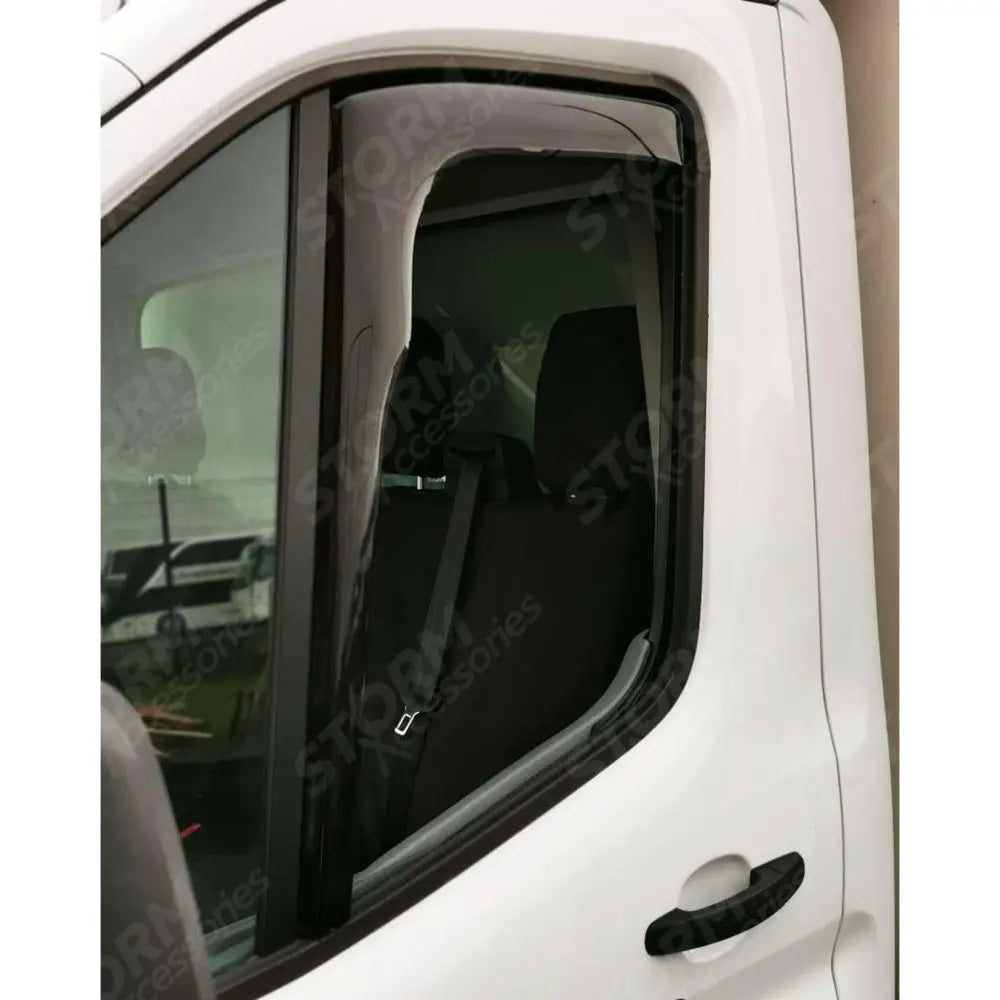 Stx Internal Wind Deflectors 2pcs Clip On For Ford Transit Mk8 2013 On W106