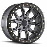 STX Matte Gunmetal/Black 20 Inch Alloys - 20x9 6-139.7 12MM 106.1MM (S14) QTY 1