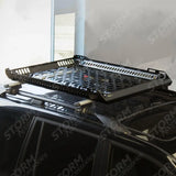 Stx Metal Cargo Roof Rack Basket - Black - Universal