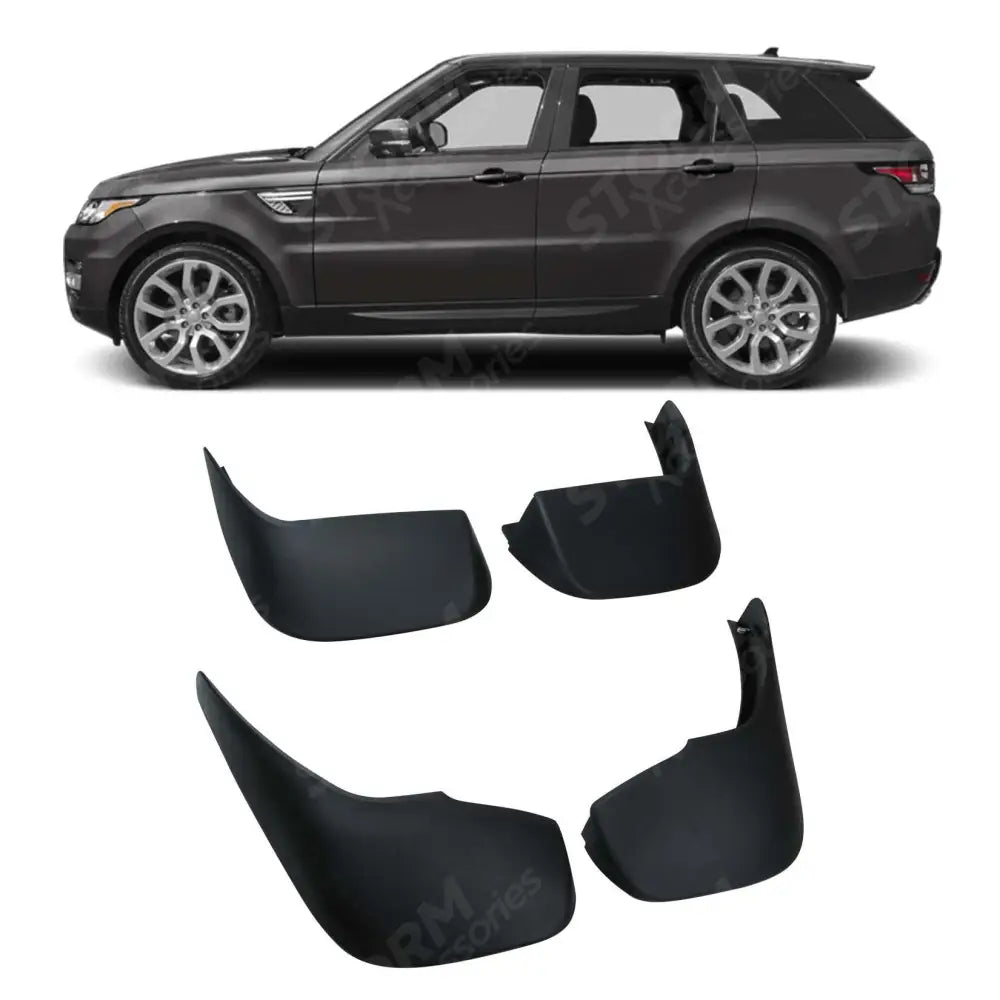 Stx Mud Flaps 4pc Set For Range Rover Sport 2014-2022 - L494