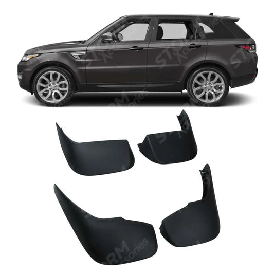 Stx Mud Flaps 4pc Set For Range Rover Sport 2014-2022 - L494