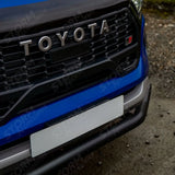Stx Powder Coated Spoiler Bar 70mm Black For Toyota Hilux Mk8 2016-2026