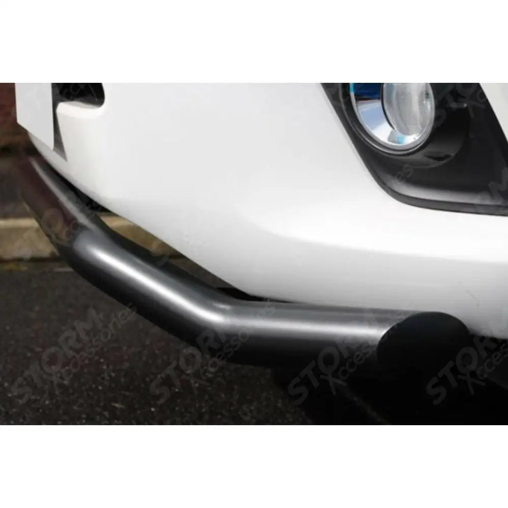Stx Powder Coated Spoiler Bar 70mm Black For Toyota Hilux Mk8 2016-2026