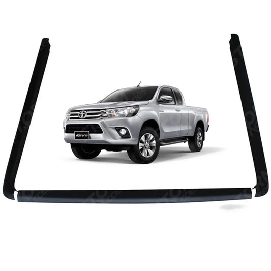 Stx Rail Caps Bed Caps 3 Pcs Set For Toyota Hilux Mk8 2015-2026 Double Cab