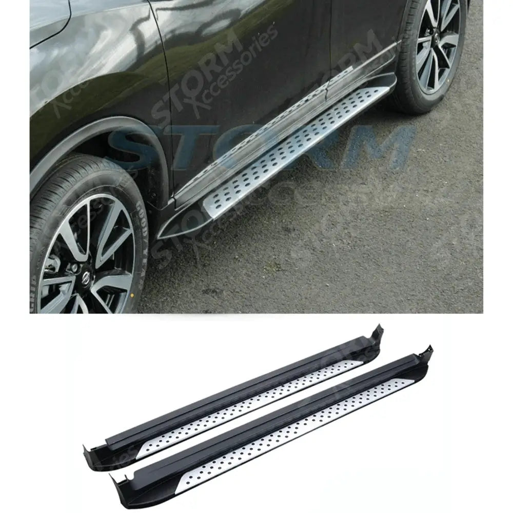 Stx Side Steps Integrated Running Boards Pair For Nissan X-trail 2014 - 2020