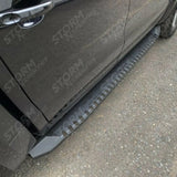 Stx Side Steps Running Boards Black For Ford Ranger 2012-2022- Double Cab