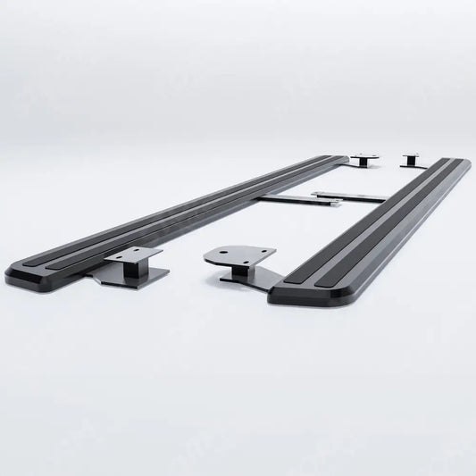 STX Style 2 Running Boards All Black- Pair For Audi Q8 2019 On