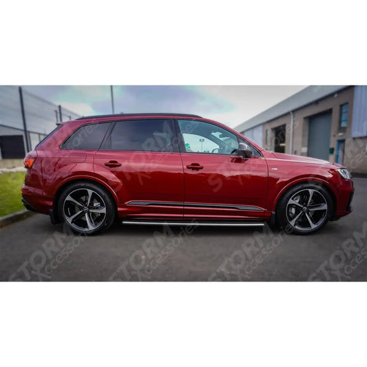 STX Style 2 Running Boards Side Steps Pair For Audi Q7 2016 On