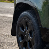 STX Style Classic Mud Flaps 4pcs Black For Land Rover Defender L663 90 & 110 2020
