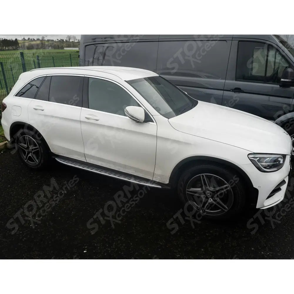 STX Style Integrated Side Steps Running Boards For Mercedes Glc X253 2015-2022