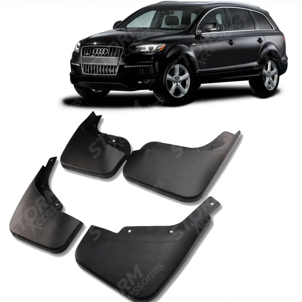 STX Style Mud Flaps Set 4pcs For Audi Q7 2006-2014