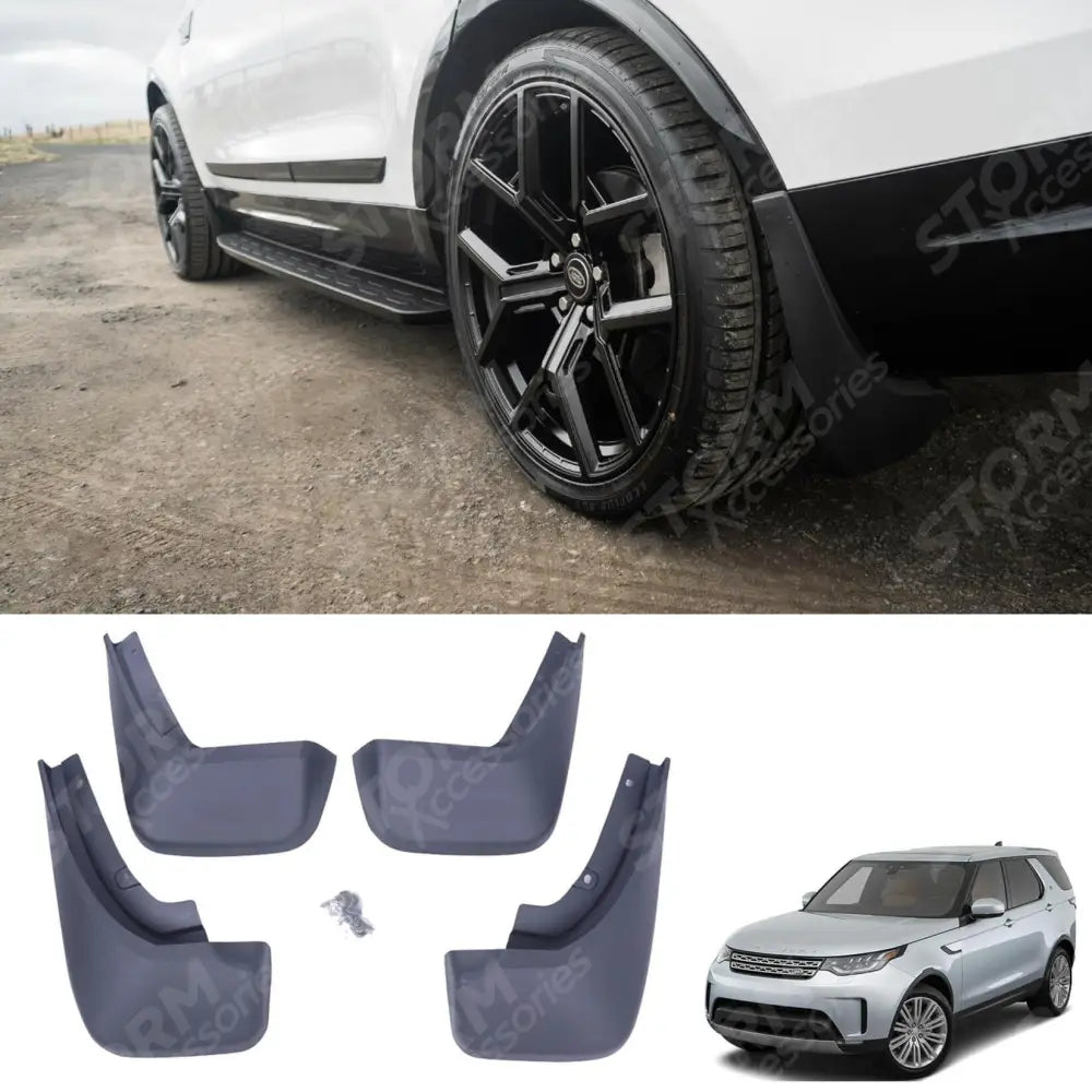 STX Style Mud Flaps Set 4pcs For Land Rover Discovery 5 2017-2020