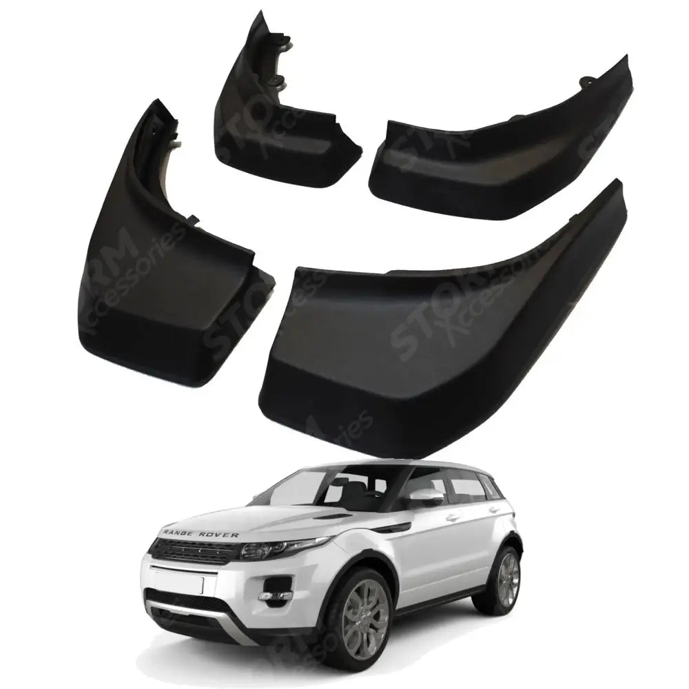 STX Style Mud Flaps Set 4pcs For Range Rover Evoque Pure/prestige 2011-2019