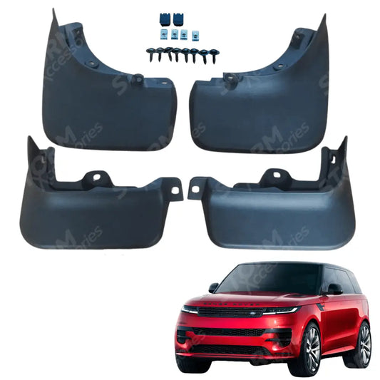 STX Style Mudflaps Front & Rear Full Set For Range Rover Sport 2022 On