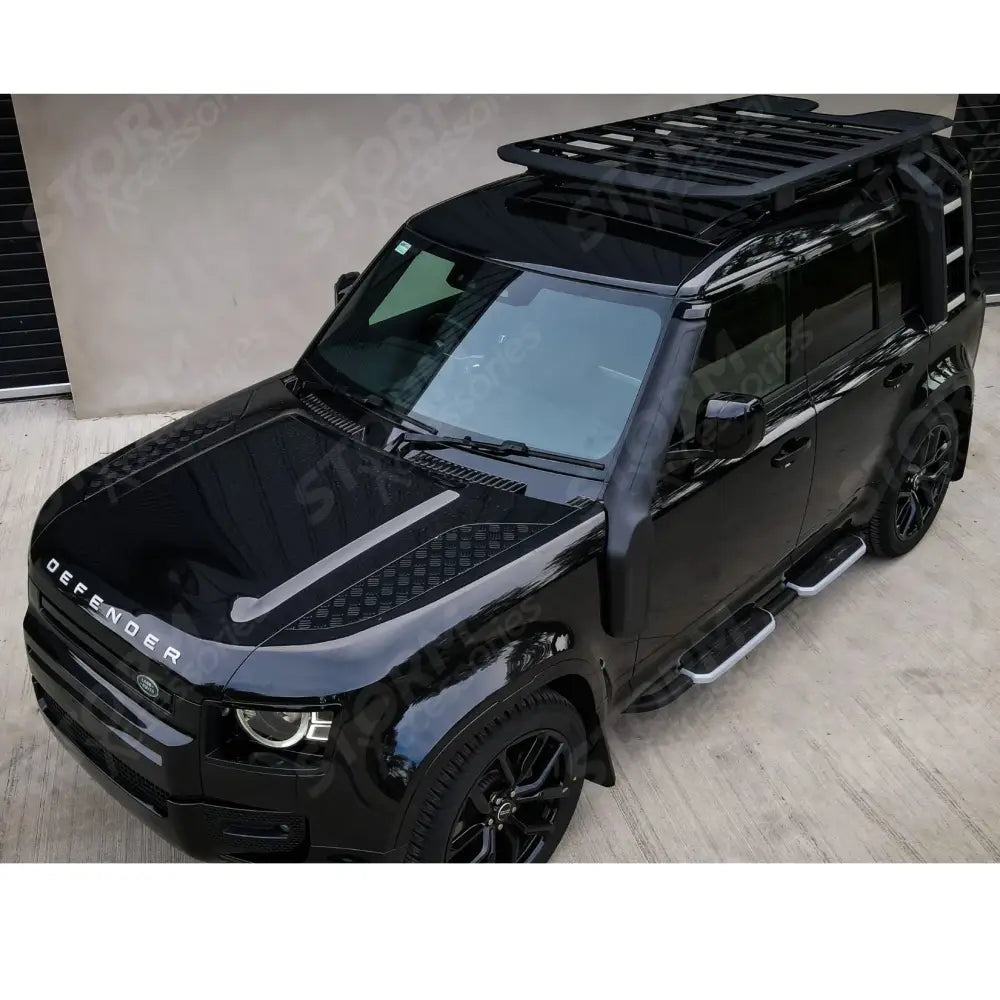 STX Style Off-road Snorkel Black For Land Rover Defender 90 / 110 / 130 L663 2020 On