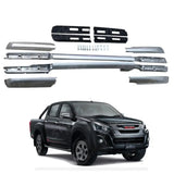STX Style Roof Bars Grey Pair For Isuzu D-max 2012-2020