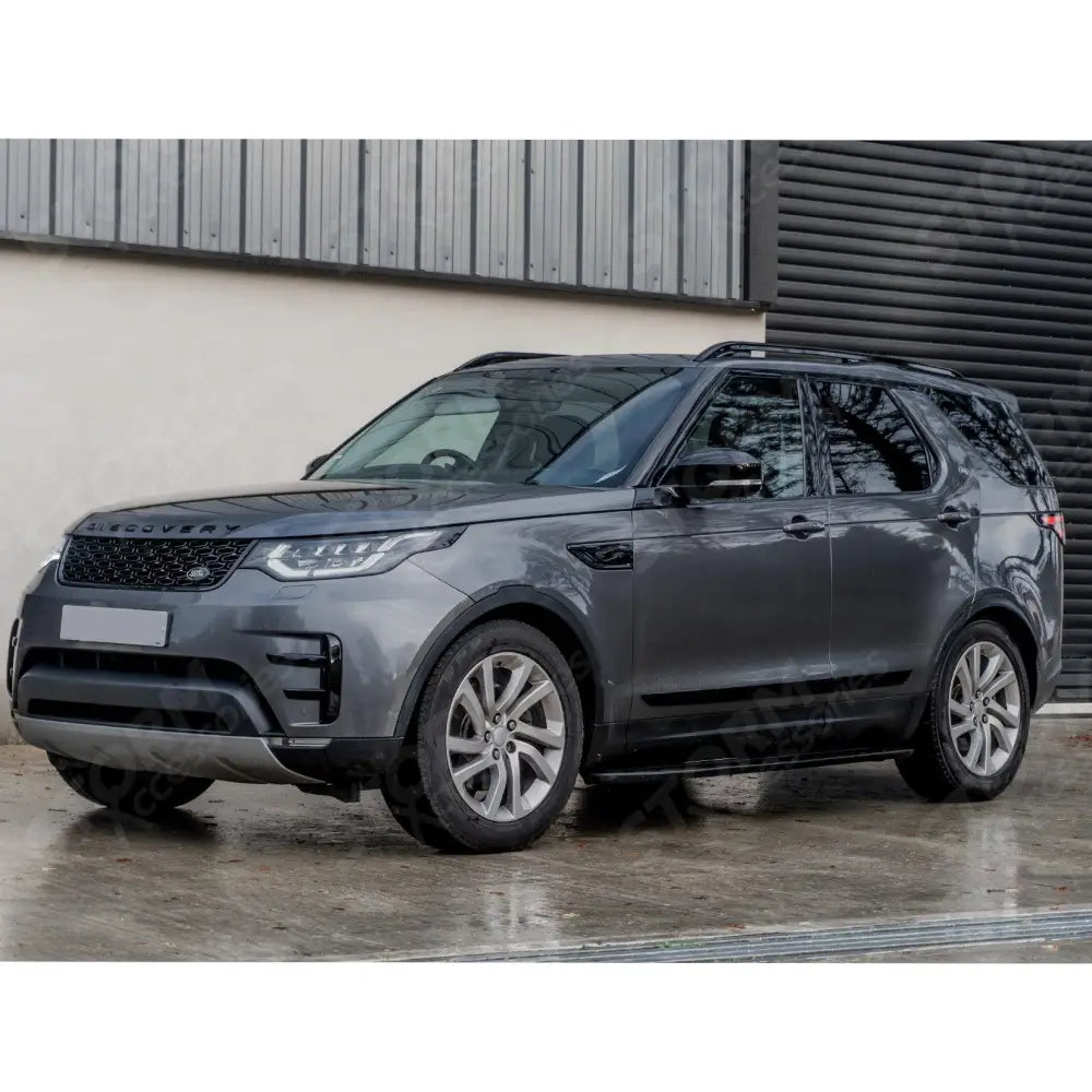 STX Style Roof Rails Bars Black Pair For Land Rover Discovery 5 2017 On