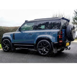 STX Style Running Boards Pair In Black For Land Rover Defender 90 L663 2020 On