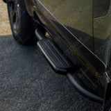 STX Style Running Boards Pair In Black For Land Rover Defender 90 L663 2020 On