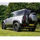 STX Style Running Boards Pair In Black For Land Rover Defender 90 L663 2020 On