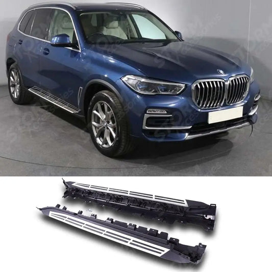 STX Style Running Boards Side Step Pair For Bmw X5 G05 2019 On