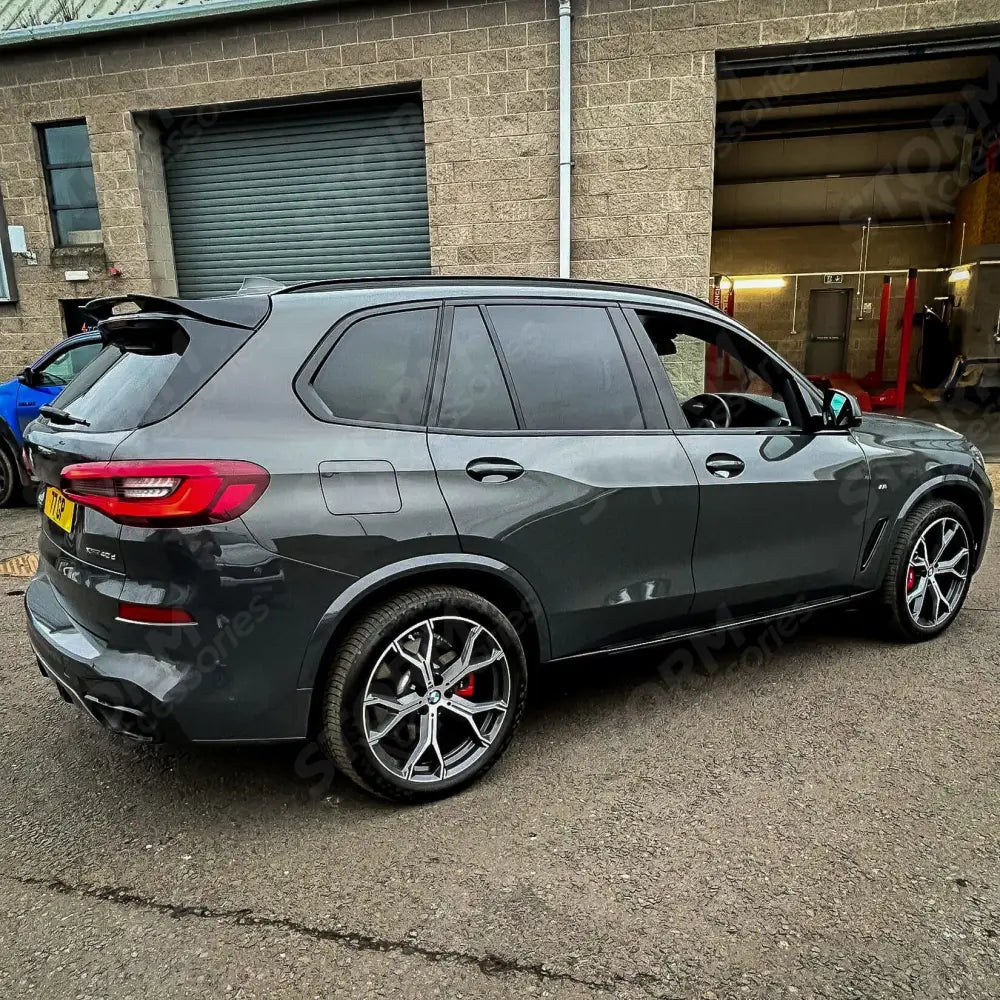 STX Style Running Boards Side Step Pair In Black For Bmw X5 G05 2019 On
