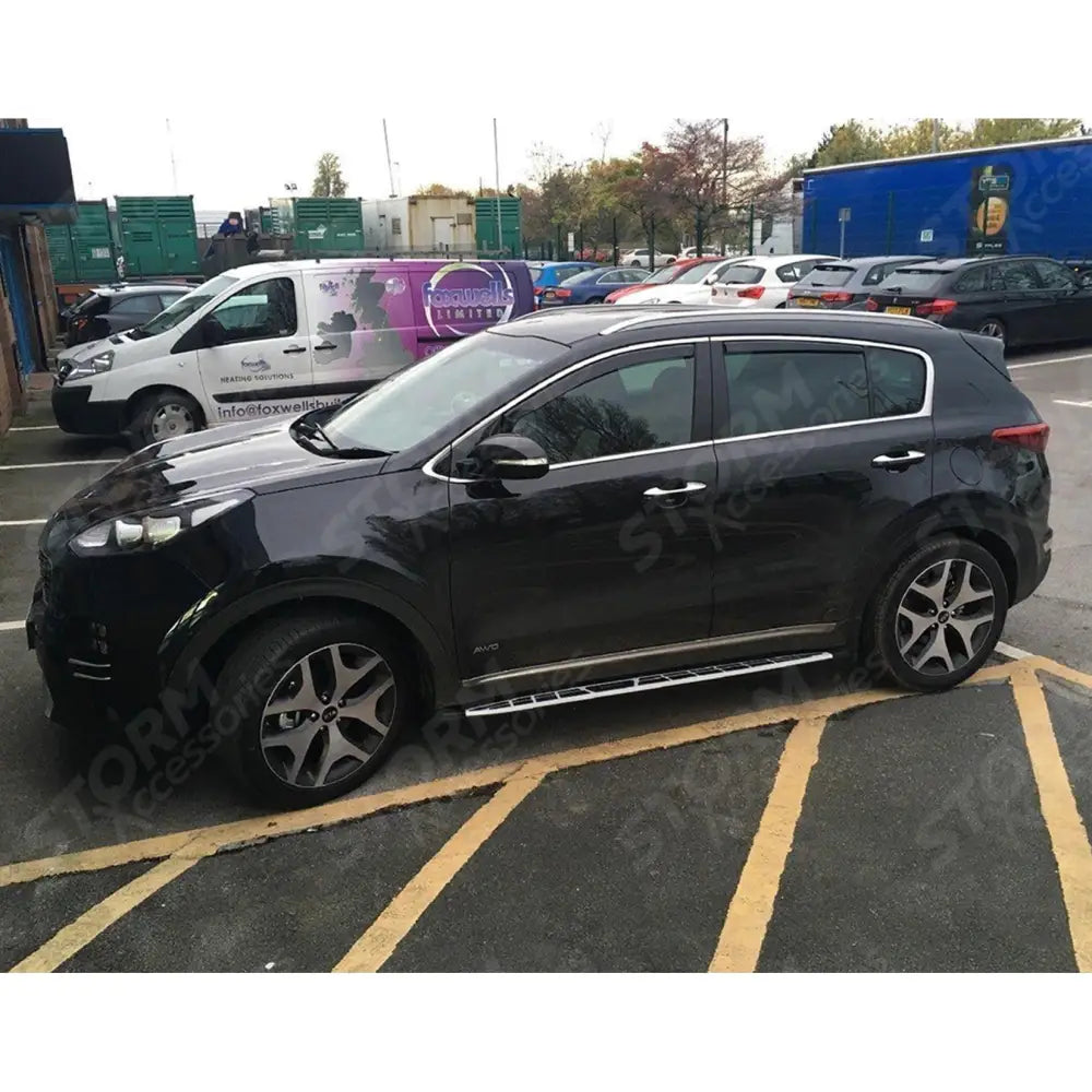 STX Style Running Boards Side Steps For Kia Sportage 2016-2021