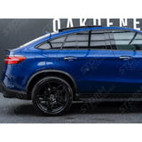 STX Style Running Boards Side Steps In Black Pair For Mercedes Gle Coupe C292 2015-2018