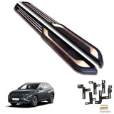 STX Style Running Boards Side Steps Pair For Hyundai Tucson 2021 On