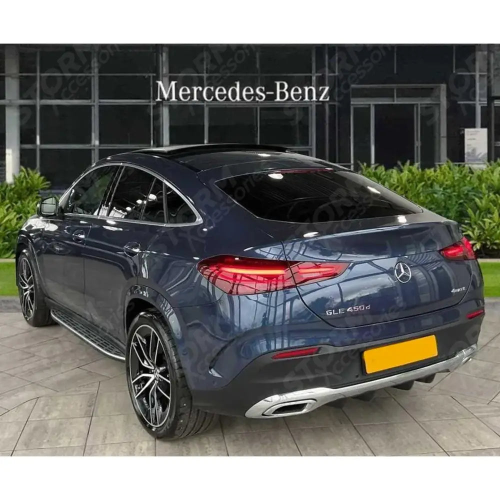STX Style Running Boards Side Steps Pair For Mercedes Benz Gle Coupe C167 2020 On