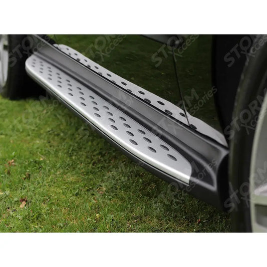 STX Style Running Boards Side Steps Pair For Mercedes Gle Coupe C292 - 2015 - 2018