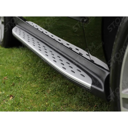 STX Style Running Boards Side Steps Pair For Mercedes Gle Coupe C292 - 2015 - 2018