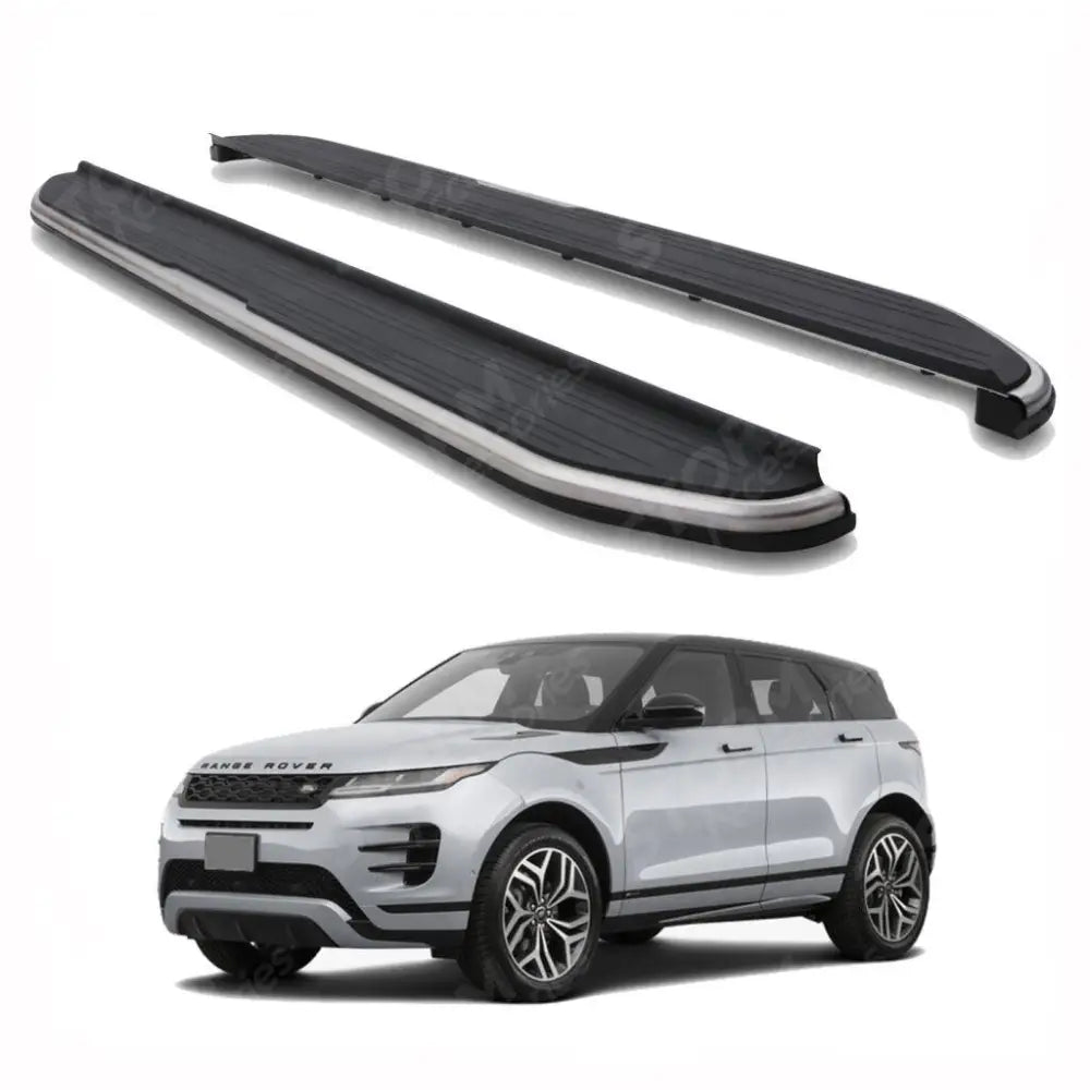 STX Style Running Boards Side Steps Pair For Range Rover Evoque 2018 On