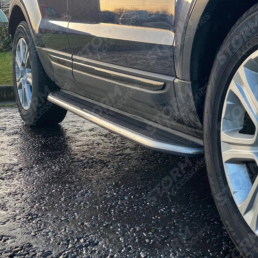 STX Style Running Boards Side Steps Pair For Range Rover Evoque L538 - Prestige - Pure - 2011 - 2019
