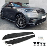 STX Style Running Boards Side Steps Pair For Range Rover Velar 2017 On - L560