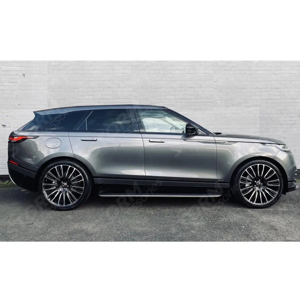 STX Style Running Boards Side Steps Pair For Range Rover Velar 2017 On - L560