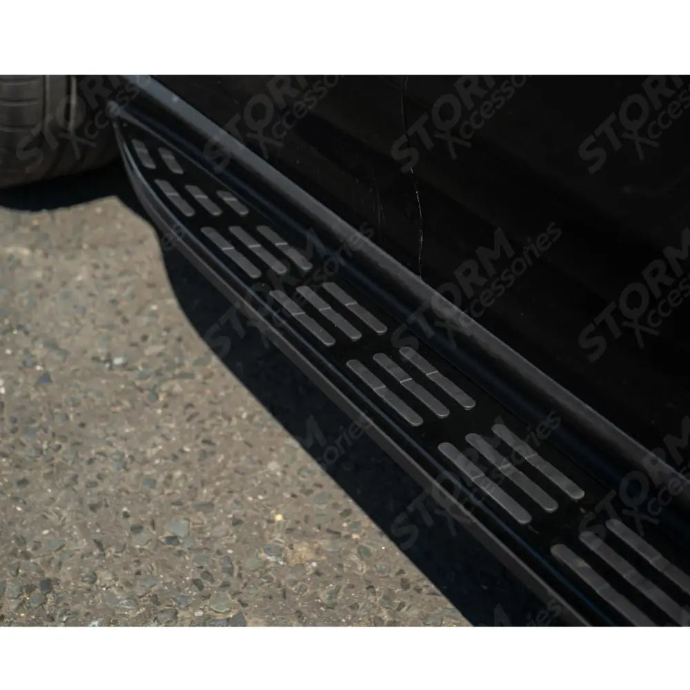 STX Style Running Boards Side Steps Pair In Black For Mercedes Benz Gle Coupe C167 2020 On