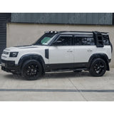 STX Style Side Roof Ladder Gloss Black For Land Rover Defender L663 90 / 110 / 130 2020 On