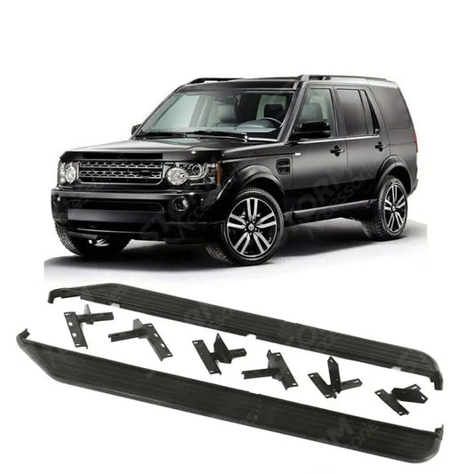 STX Style Side Steps Running Boards Black Edition For Land Rover Discovery 3 - 4 - 2005-2015