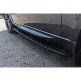 STX Style Side Steps Running Boards Gloss Black Pair For Range Rover Vogue L405 / Sport L494 2013 - 2022